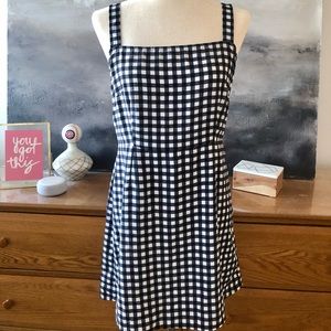 BP medium gingham dress